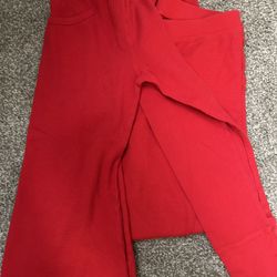 Red Old Navy Thermal Set