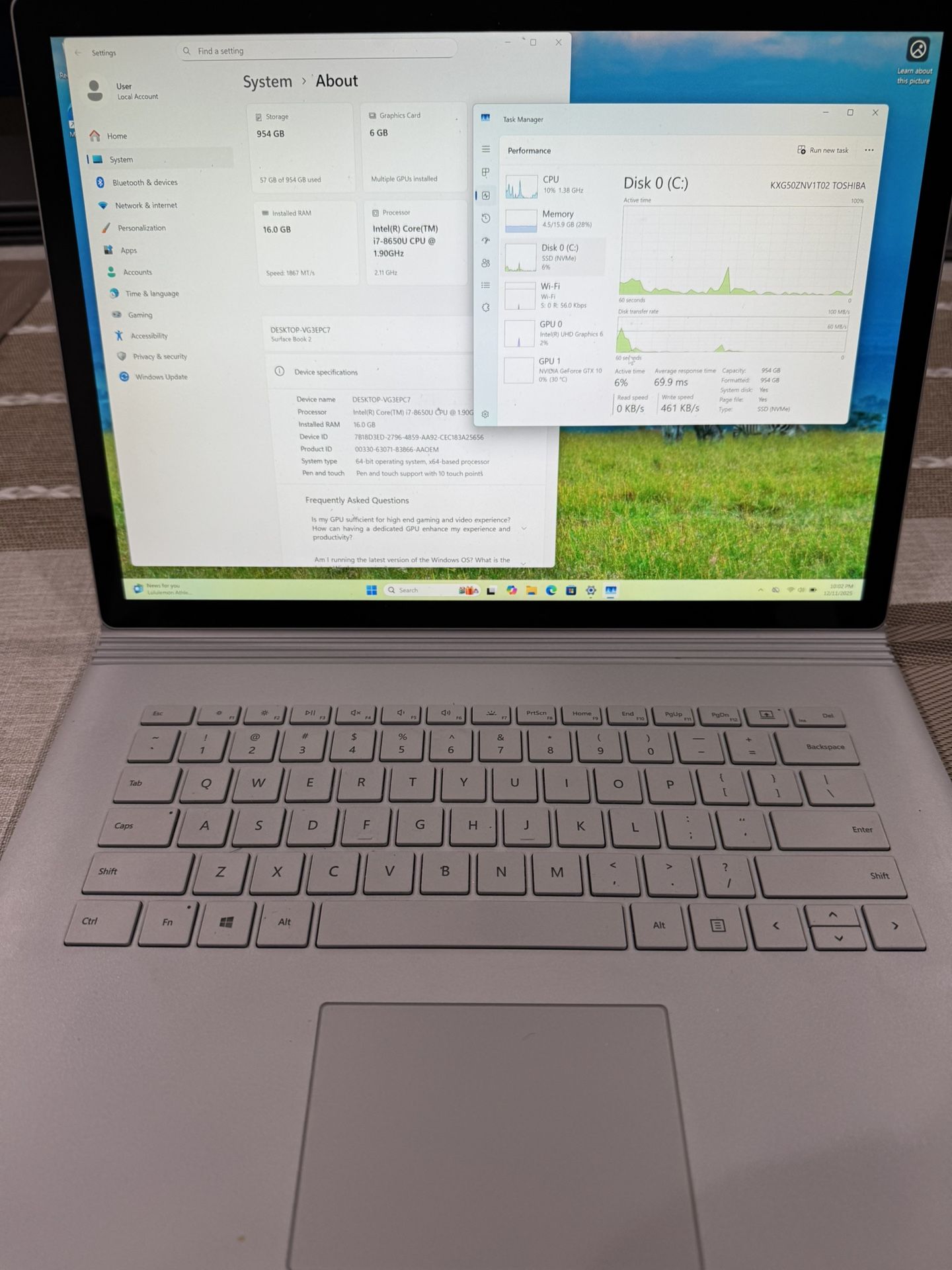 Surface Book 2