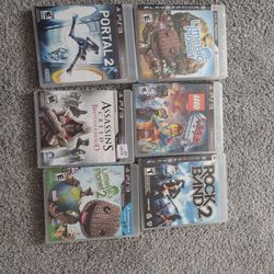 6 PS3 Games 
