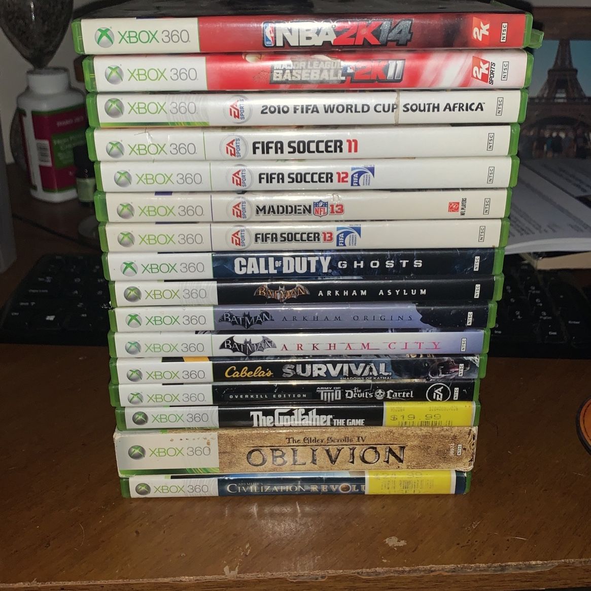 Xbox 360 Games (see description for prices)
