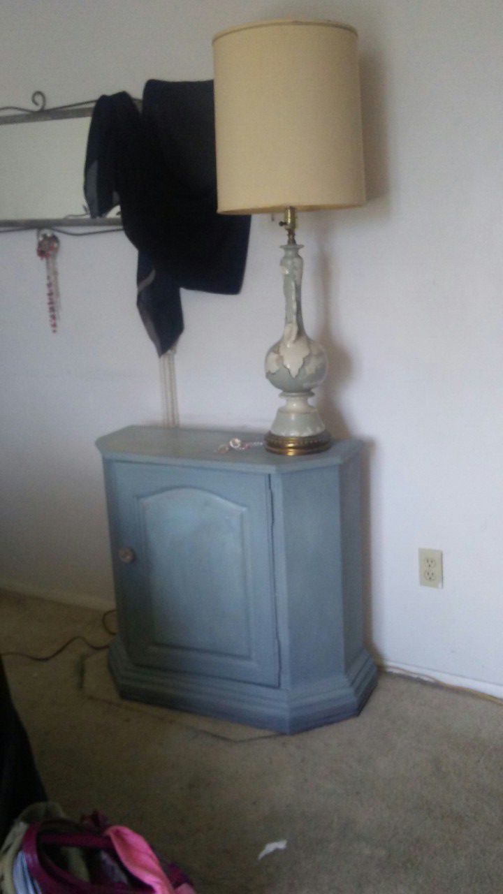 Stiffel lamp shade and vintage lamp