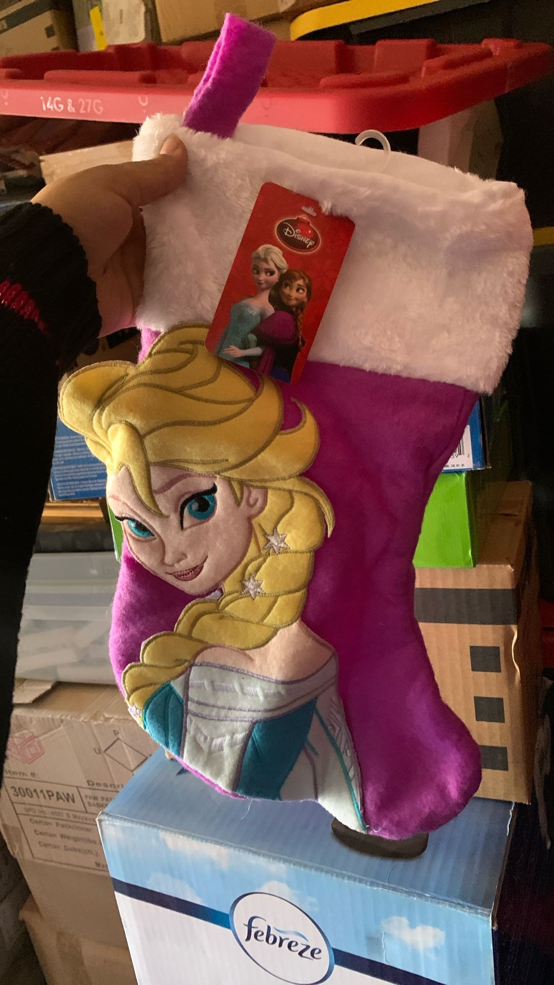 Frozen Stocking And Christmas Disney Hats
