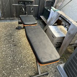 Adjustable Workout Weight Bench - $25/OBO