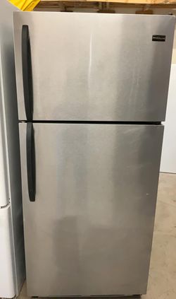 Frigidaire Top Mount Stainless Steel Refrigerator
