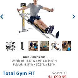Total Fit Gym + accessories 