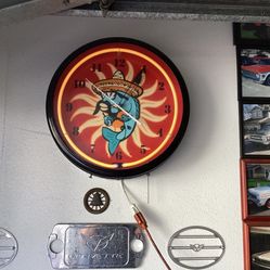 Clock Neon  Rare Robert August  Special Edition