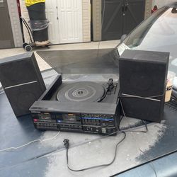 Toca Disco Y Cassette