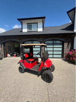 Lifted 2008 ezgo golf cart