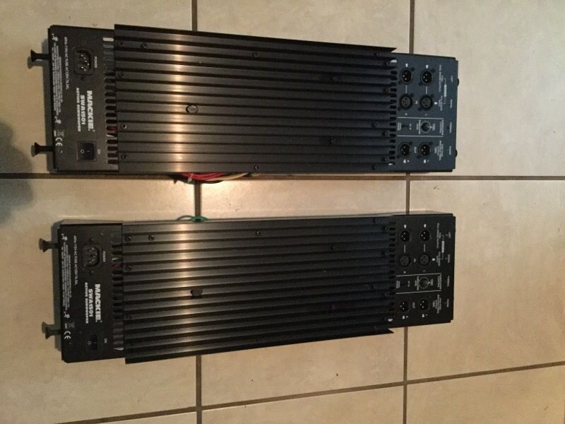 Mackie SWA1501 Amplifier Modules Only