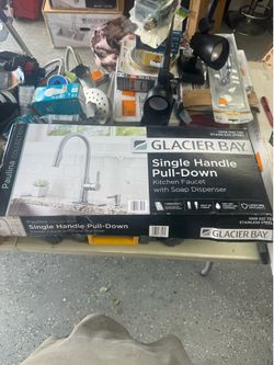 Glacier Bay Paulina Single Handle Pull-Down Kitchen Faucet