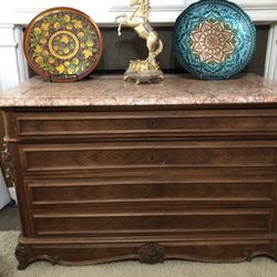 Marble Buffet Table