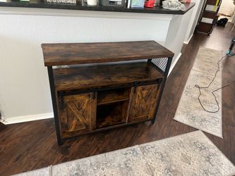 Rustic buffet