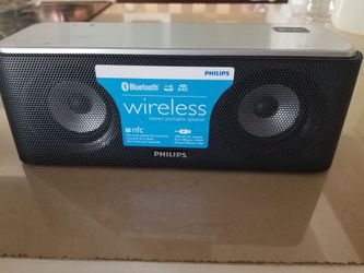 Phillips Bluetooth stereo.