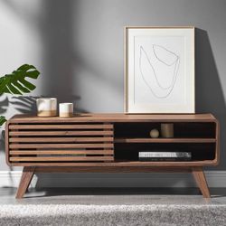 Walnut Brown 46” TV Stand