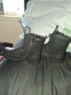 Brand new black off brand doc martens size women's 7.5