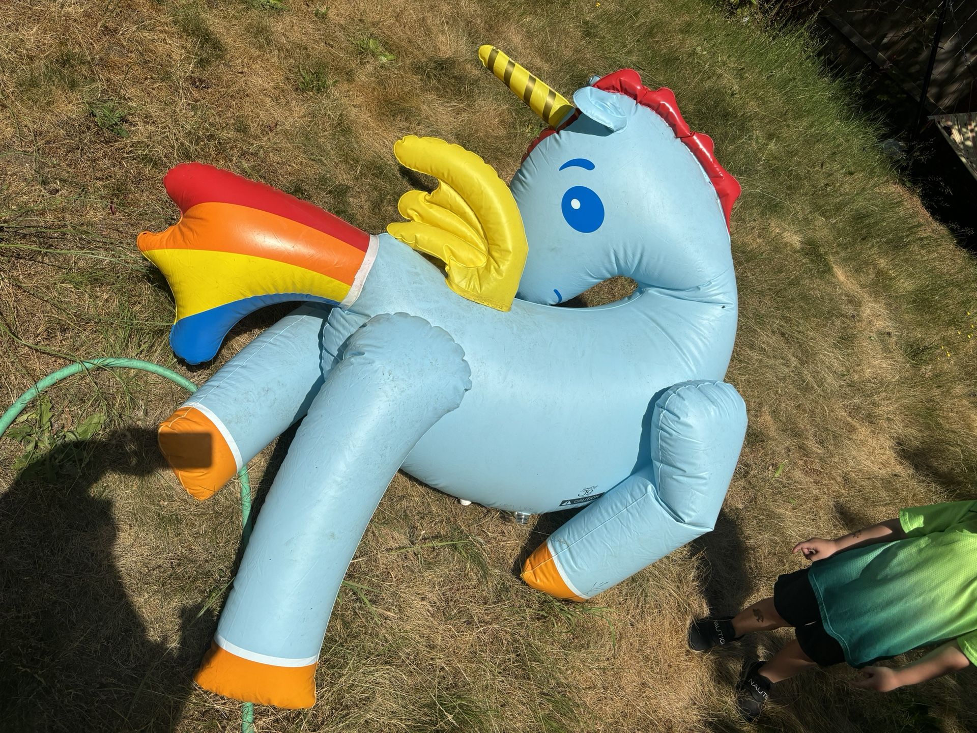 Inflatable Unicorn Sprinkler