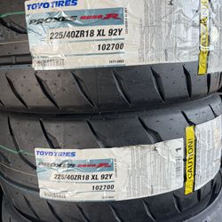 225 40 18 Toyo Proxes R888R