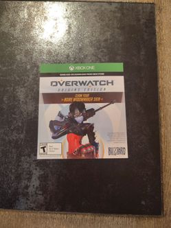 Overwatch OG Unused Widowmaker Noire Skin Xbox One Code