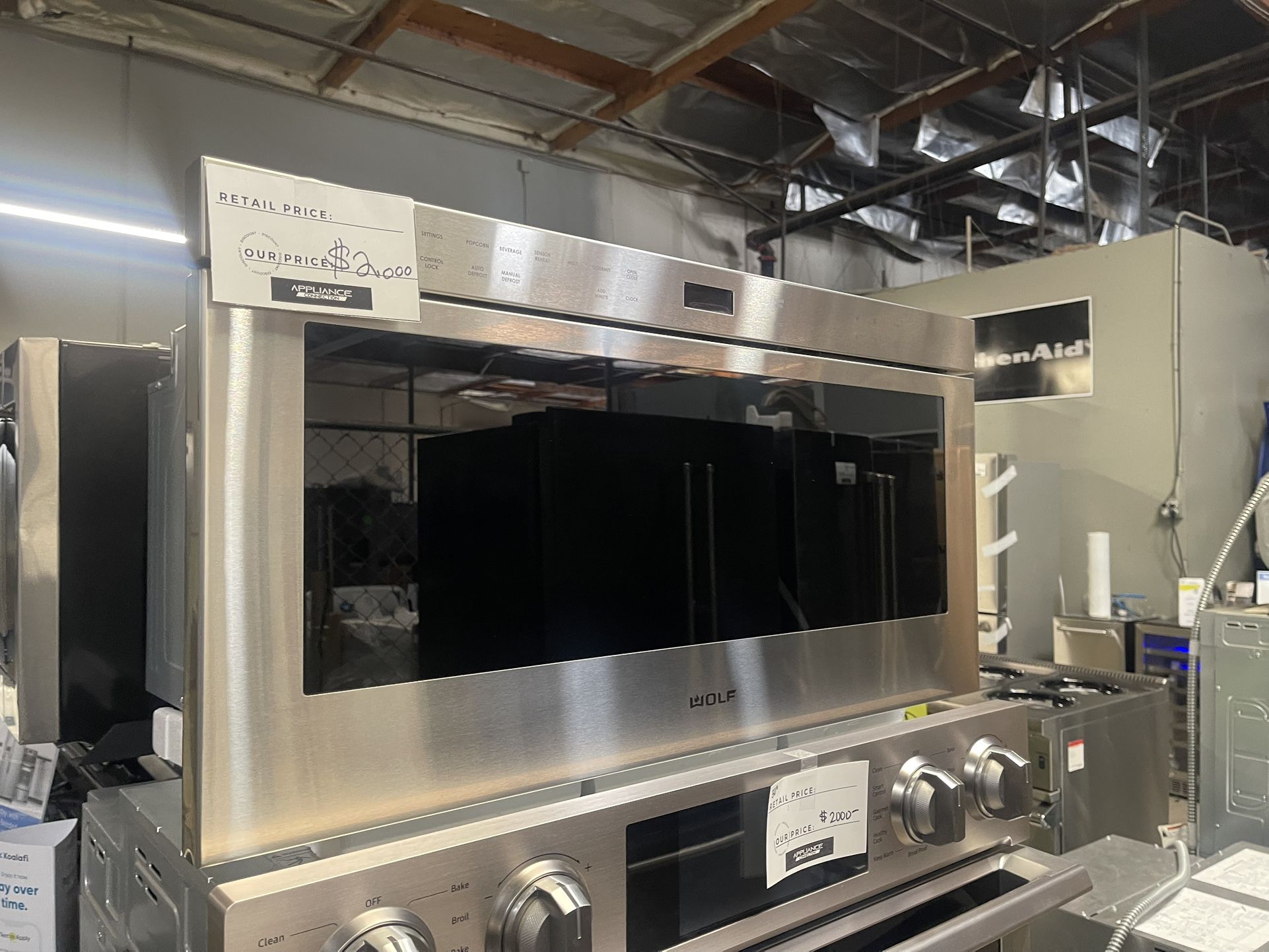 WOLF DRWAR MICROWAVE