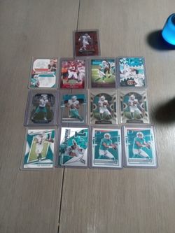 Lot Tua Tagovailoa Rookie Cards