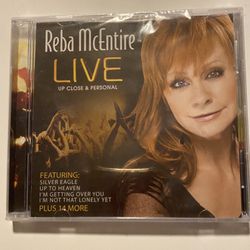 2013 Reba McEntire CD  Live Up Close & Personal  Unopened