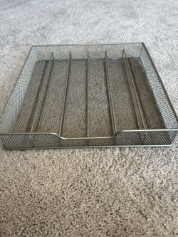 Metal Silverware Organizer