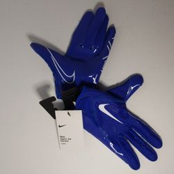 Nike Vapor Jet 7.0 Football Gloves Royal | Royal | White Small