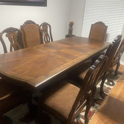 Dining Table With 8 Chairs
