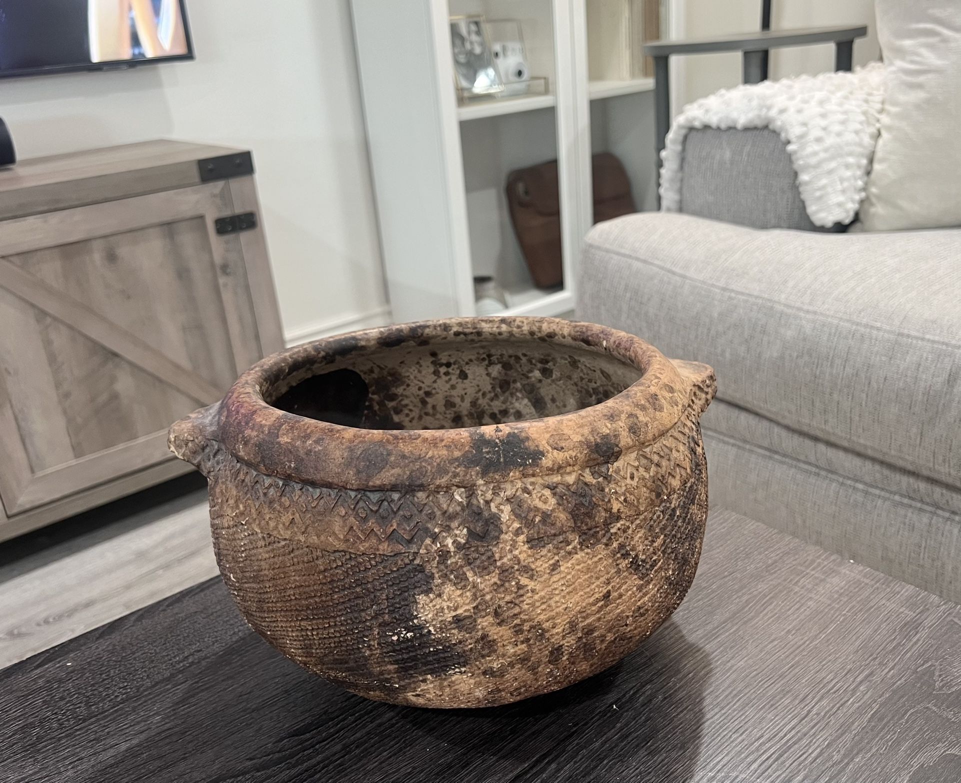 Antique Kenyan Clay Pot