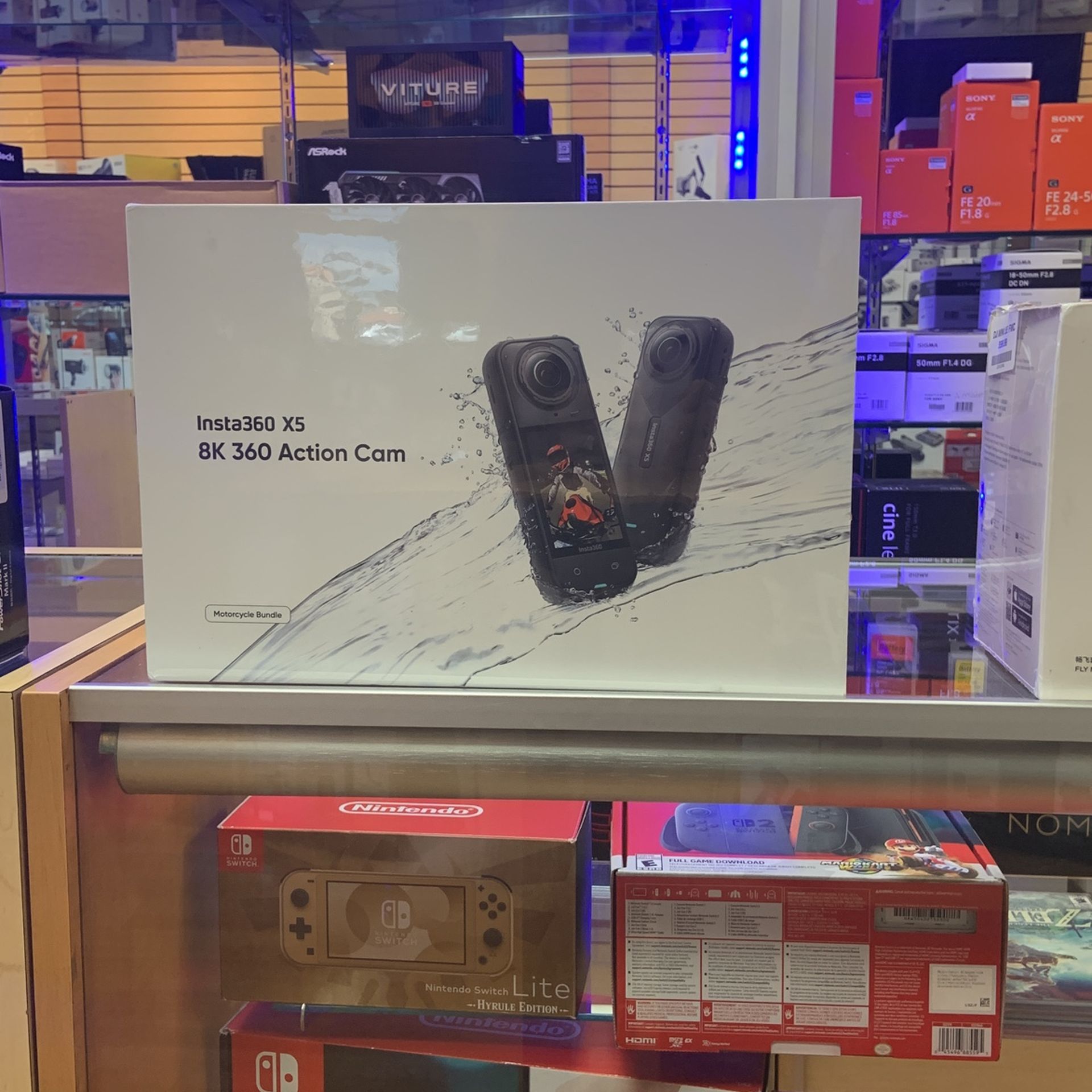 Insta360 X5 Motorcycle Bundle