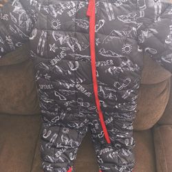 Baby boy Spyder Logo snowsuit