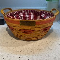 Longaberger Popcorn Basket