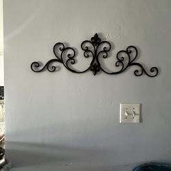 Iron wall art