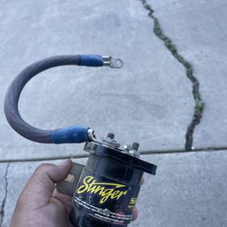 Stinger SGP Series Power Capacitor – 200 Amp (Car Audio)