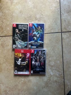 Nintendo Switch Games new $25 Each One Price Firm