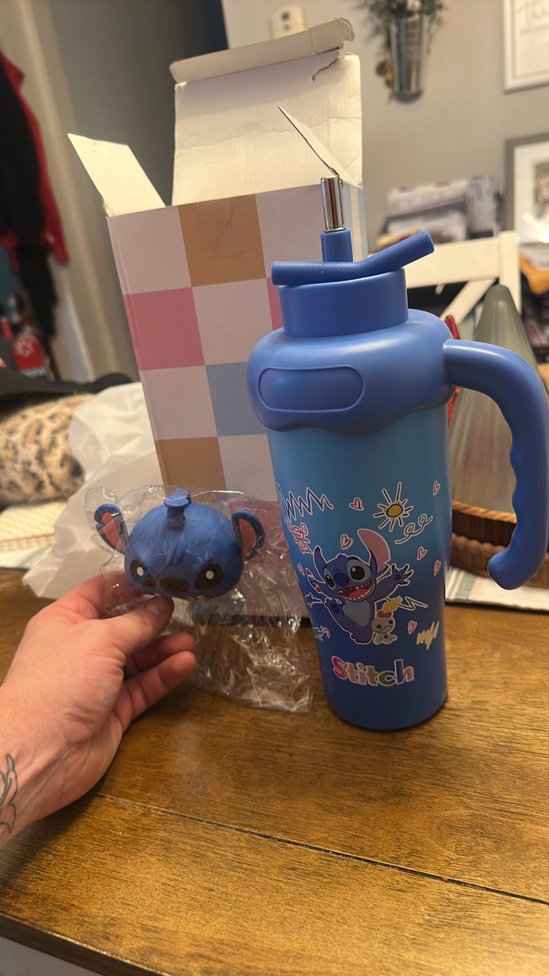 Stitch  Markers Tumblers  With Topper