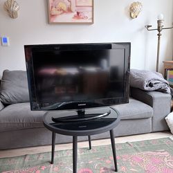 30” Television W/ Stand, Remote, & Cords