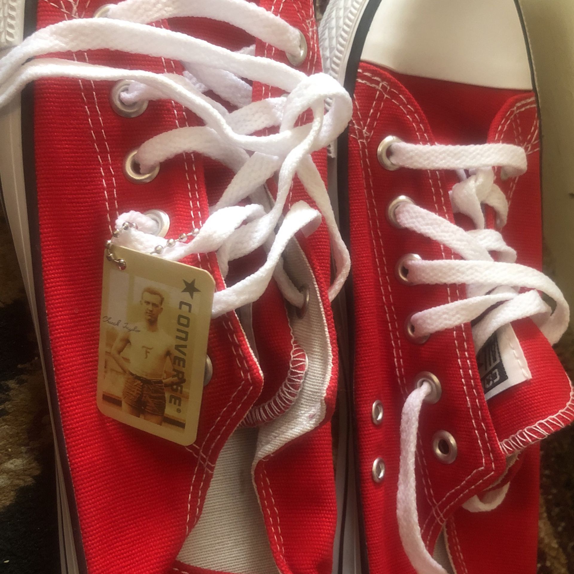 Brand New Red Converse