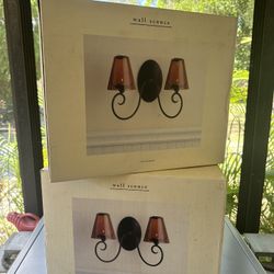 Pier 1 Wall Sconce (Two Available)