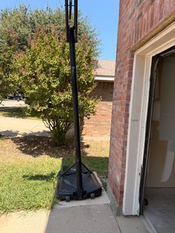 FREE FREE Portable Basketball Hoop Base with Pole