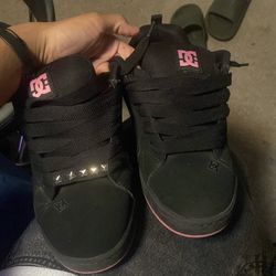 Size 13 Pink DC shoes