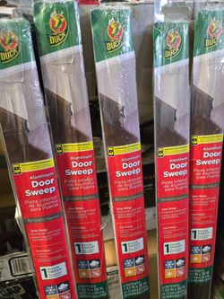Brown door sweeps (5)
