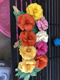 Paper flowers