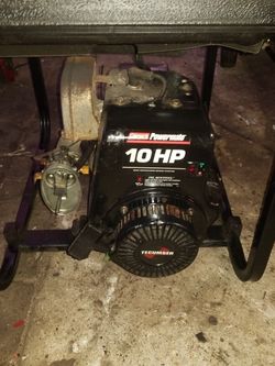 A.S.I.S POWERMATE 10HP GENERATOR 5000 WATTS IN WORKING CONDITIONS