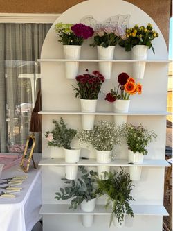 Flower bar backboard plus extras