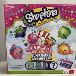 Brand New Shopkins Supermarket Scramble Game
