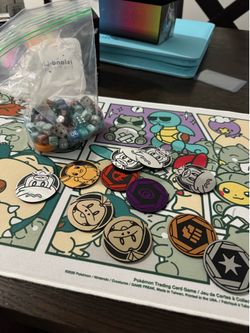 Free pokemon dice, coins and random stuff