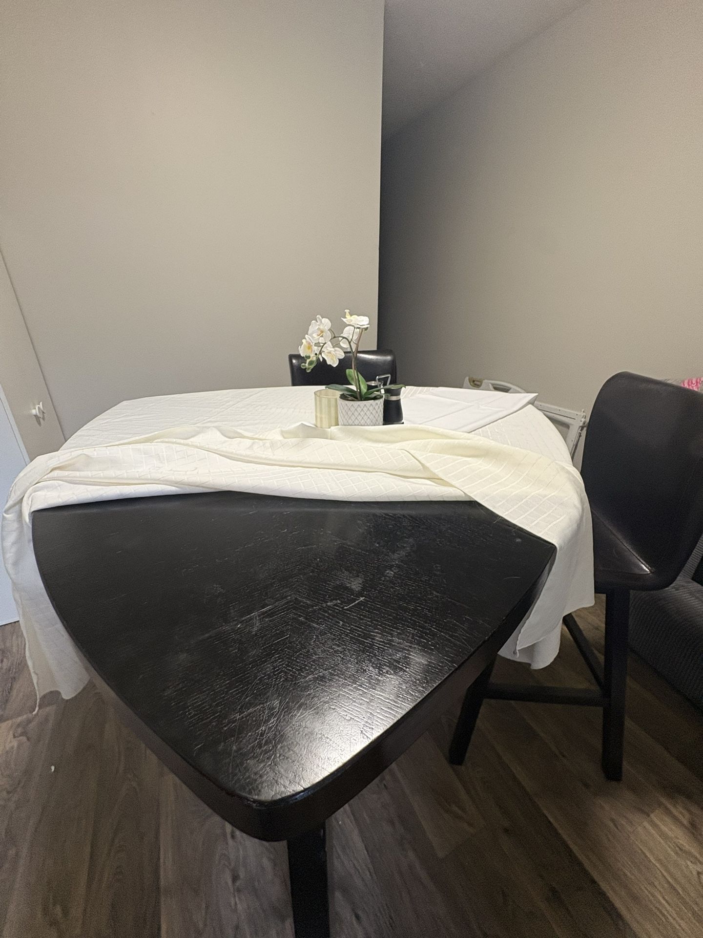 High dining room table