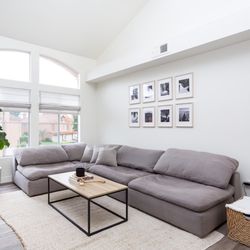 Gray Sectional Couch 