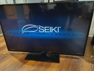 50-inch 4K Ultra HD TV (Model: Seiki SE50UY04).